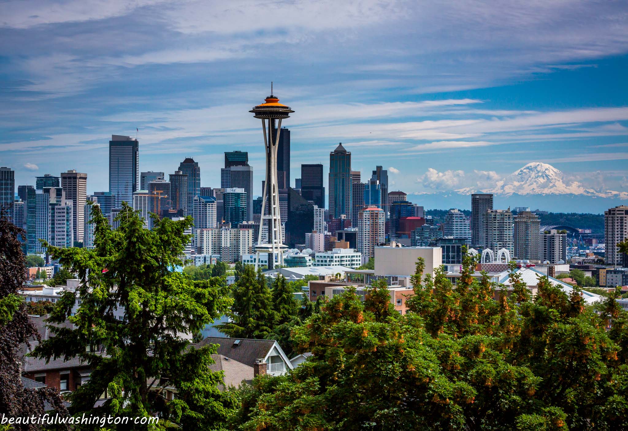 Photo from Seattle Downtown from Kerry Park.